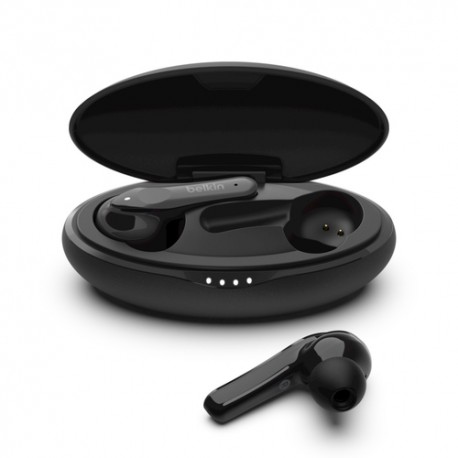 Belkin SOUNDFORM Move Plus Casque Sans fil Ecouteurs Musique Bluetooth Noir