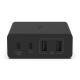 Belkin WCH010vfBK Ordinateur portable, Smartphone, Smartwatch, Tablette Noir Secteur Charge rapide Intérieure