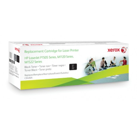 Xerox Toner noir. Equivalent à HP CB436A. Compatible avec HP LaserJet M1522 MFP, LaserJet P1505