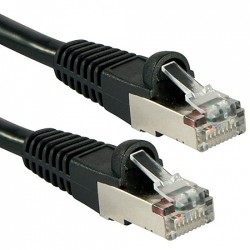 Lindy 47178 câble de réseau Noir 1,5 m Cat6 S/FTP (S-STP)