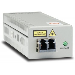 Allied Telesis AT-DMC1000/LC convertisseur de support réseau 1000 Mbit/s 850 nm Multimode Gris