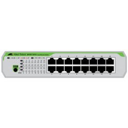 Allied Telesis AT-FS710/16-50 Non-géré Fast Ethernet (10/100) 1U Vert, Gris