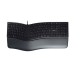 CHERRY KC 4500 ERGO Clavier ergonomique filaire, noir, USB, AZERTY - FR