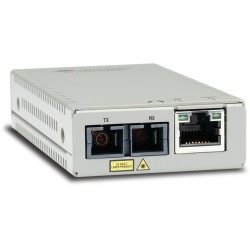 Allied Telesis AT-MMC200/SC-60 convertisseur de support réseau 100 Mbit/s 1310 nm Multimode Argent