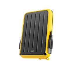 Silicon Power A66 disque dur externe 4 To Noir, Jaune