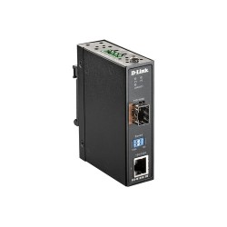 D-Link DIS-M100G-SW convertisseur de support réseau 4000 Mbit/s Multimode, Monomode Noir