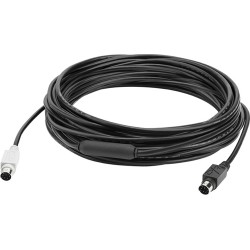 Logitech GROUP 10m Extender Cable câble PS/2 6-p Mini-DIN Noir