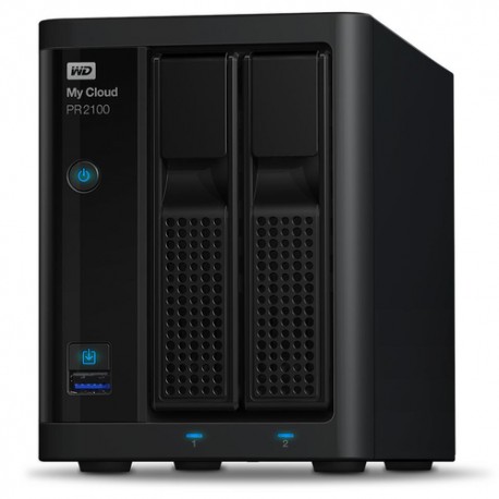 Western Digital My Cloud PR2100 Ethernet/LAN Bureau Noir NAS