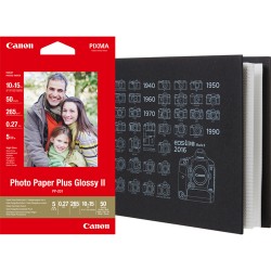 Canon MC-PA001 + PP-201 album photo et protège-page Noir Reliure à l'anglaise