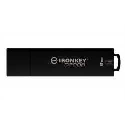 Kingston Technology IronKey Clé USB chiffrée 8 Go D300S AES 256 XTS