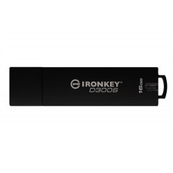 Kingston Technology IronKey Clé USB chiffrée 16 Go D300S AES 256 XTS