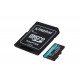 Kingston Technology Carte microSDXC Canvas Go Plus 170R A2 U3 V30 de 512 Go + ADP
