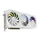 ASUS ROG -STRIX-RTX3090-O24G-WHITE NVIDIA GeForce RTX 3090 24 Go GDDR6X