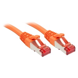 Lindy RJ-45 Cat.6 S/FTP 15m câble de réseau Orange Cat6 S/FTP (S-STP)