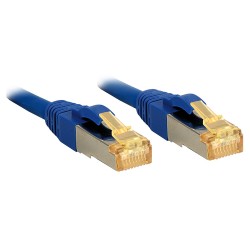 Lindy 47276 câble de réseau Bleu 0,5 m Cat7 S/FTP (S-STP)