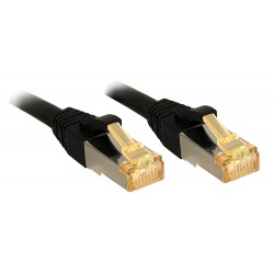 Lindy 47307 câble de réseau Noir 1 m Cat7 S/FTP (S-STP)