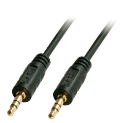 Lindy 35644 câble audio 5 m 3,5mm Noir