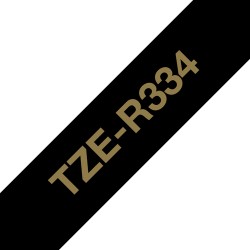 Brother TZE-R334 ruban d'impression Or