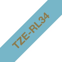 Brother TZE-RL34 ruban d'impression Or