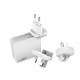 Silicon Power WC102P Universel Blanc Secteur Charge rapide Intérieure