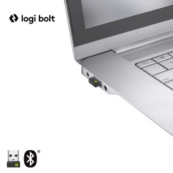 Logitech MX Anywhere 3 for Business souris Droitier RF sans fil + Bluetooth Laser 4000 DPI