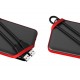 Silicon Power Armor A62 disque dur externe 5 To Noir, Rouge