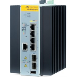 Allied Telesis AT-IE200-6FP-80 Géré L2 Fast Ethernet (10/100) Connexion Ethernet, supportant l'alimentation via ce port (PoE) No