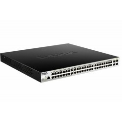 D-Link DGS-1210-52MP/ME/E commutateur réseau Géré L2+ Gigabit Ethernet (10/100/1000) 1U Noir, Gris