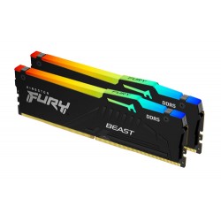 Kingston Technology FURY Beast 32 Go 4800 MT/s DDR5 CL38 DIMM (Kits de 2) RGB