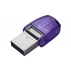 Kingston Technology DataTraveler 256 Go microDuo 3C 200 Mo/s dual USB-A + USB-C