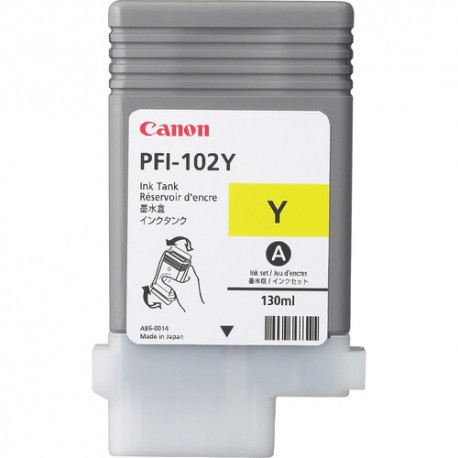 Canon PFI-102Y cartouche d'encre Original Jaune