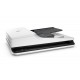HP Scanjet Pro 2500 f1 Numériseur à plat et adf 1200 x 1200 DPI A4 Noir, Blanc