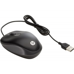 HP USB Travel Mouse souris Ambidextre USB Type-A Optique 1000 DPI