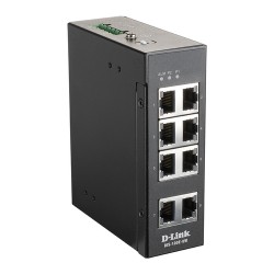 D-Link DIS-100E-8W commutateur réseau Non-géré L2 Fast Ethernet (10/100) Noir