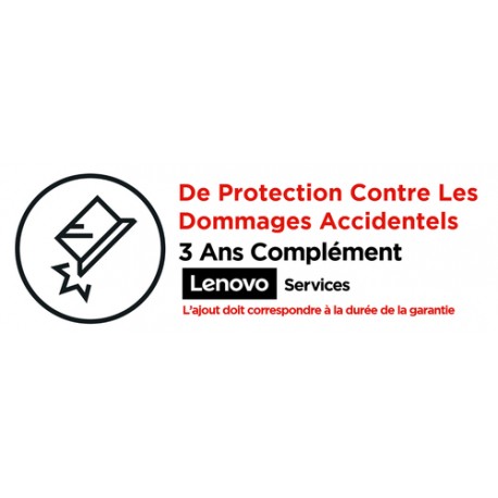 Lenovo 3Y Accidental Damage Protection 1 licence(s) 3 année(s)