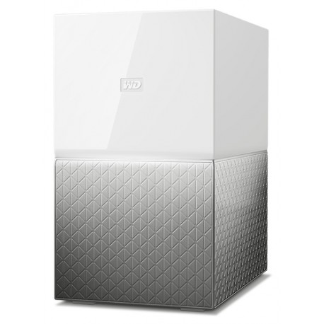 Western Digital My Cloud Home Duo dispositif de stockage cloud personnel 4 To Ethernet/LAN Gris