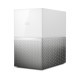 Western Digital My Cloud Home Duo dispositif de stockage cloud personnel 8 To Ethernet/LAN Blanc