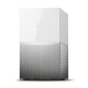 Western Digital My Cloud Home Duo dispositif de stockage cloud personnel 8 To Ethernet/LAN Blanc