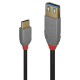 Lindy 36895 câble USB USB 3.2 Gen 2 (3.1 Gen 2) 0,15 m USB C USB A Noir