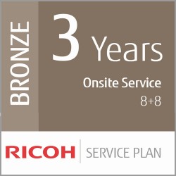 Ricoh Contrat de Service Bronze de 3 ans (Production Faible Volume)