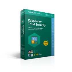 Kaspersky Total Security 2018, 5U, 1Y Sécurité antivirus 5 licence(s) 1 année(s)