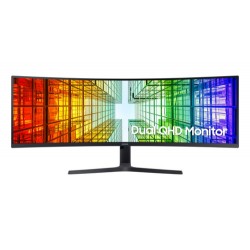 Samsung LS49A950UIU écran plat de PC 124,5 cm (49") 5120 x 1440 pixels 5K Ultra HD QLED Noir