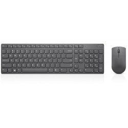 Lenovo 4X30T25789 clavier Souris incluse Maison RF sans fil AZERTY Français Gris