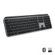 Logitech MX Keys f/ Mac clavier Bureau RF sans fil + Bluetooth AZERTY Français Gris