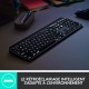 Logitech MX Keys f/ Mac clavier Bureau RF sans fil + Bluetooth AZERTY Français Gris