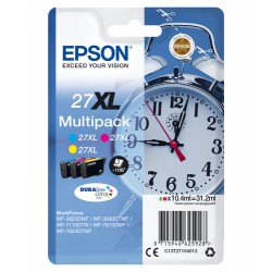 Epson Alarm clock Multipack "Réveil" 27XL - Encre DURABrite Ultra C,M,J