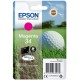 Epson Golf ball Singlepack Magenta 34 DURABrite Ultra Ink