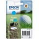 Epson Golf ball Singlepack Cyan 34XL DURABrite Ultra Ink