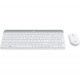 Logitech MK470 clavier Souris incluse Bureau RF sans fil AZERTY Français Blanc