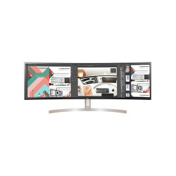 LG 49WL95C-WE LED display 124,5 cm (49") 5120 x 1440 pixels UltraWide Quad HD Noir, Blanc